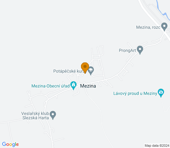 Mapa dojazdu do warsztatu samochodowego w miejscowości Mezina 37