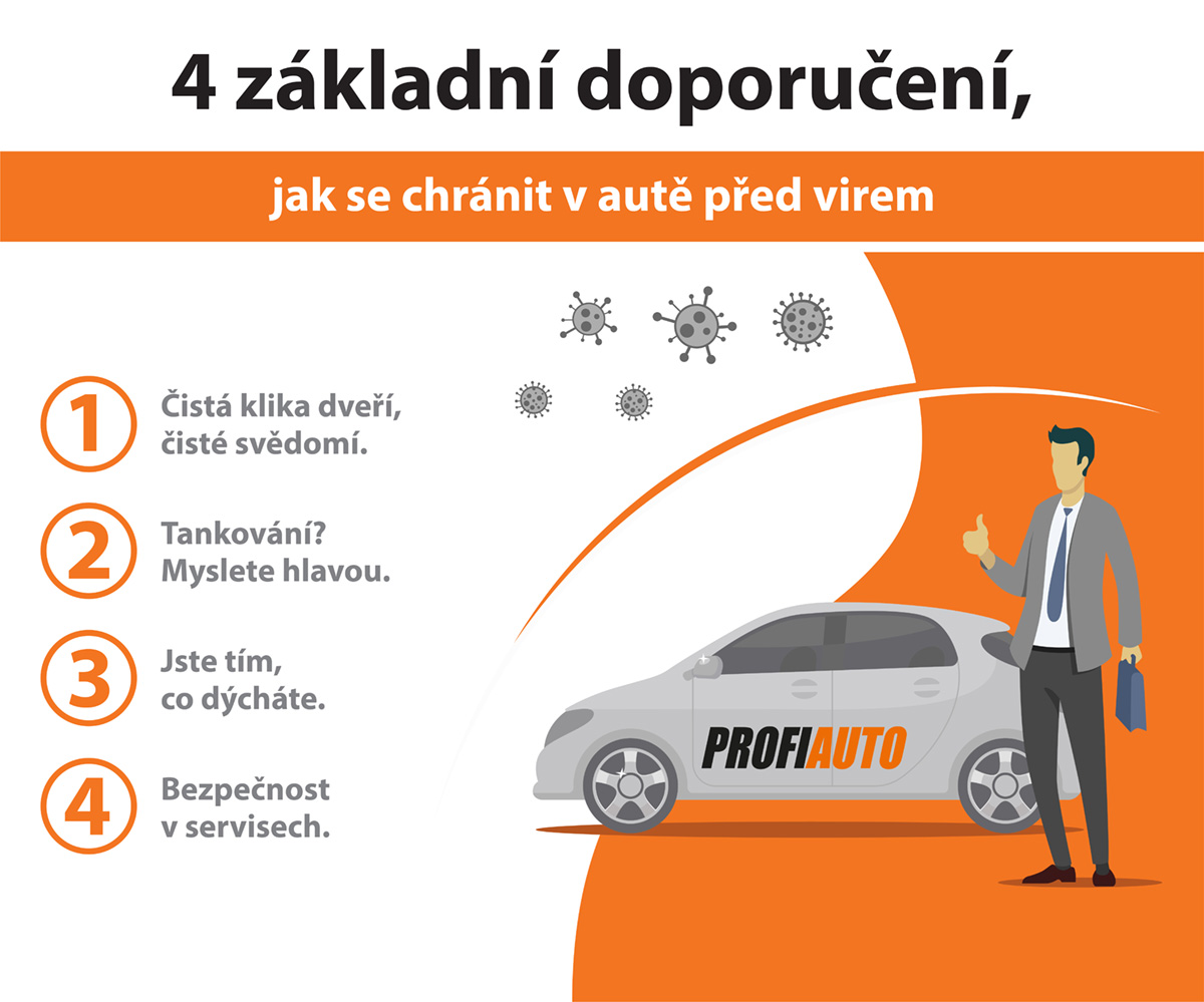 4 základní doporučení, jak se chránit v autě před virem 