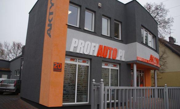 Zdjęcia sklep samochodowy AKTYW w Poznań 