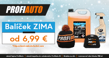 Zima s ProfiAuto – zimné balíčky pre vodičov