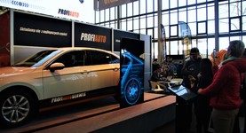 Stoisko marki ProfiAuto podczas Poznań Motor Show
