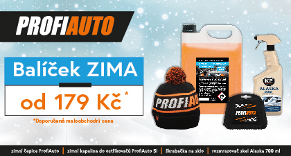 Zima s ProfiAuto – zimní balíčky pro řidiče