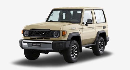 Trzydrzwiowa Toyota Land Cruiser 70 nadal w sprzedaży