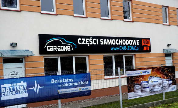 Zdjęcia sklep samochodowy CAR-ZONE w Wrocław