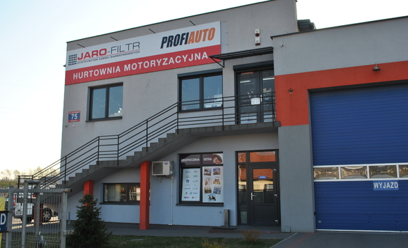 Zdjęcia sklep samochodowy JARO-FILTR w Radzymin