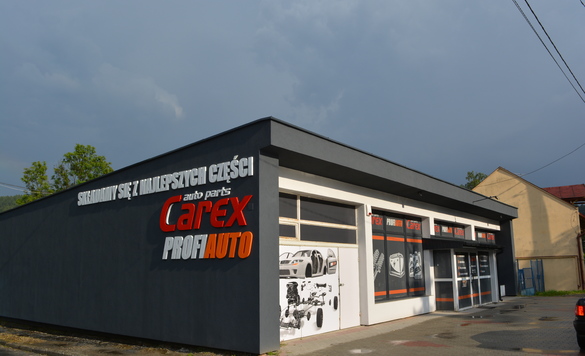 Zdjęcia sklep samochodowy CAREX 1 Sp. z o.o. w Krynica-Zdrój