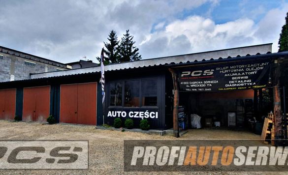 Zdjęcia warsztat samochodowy ProfiAuto Serwis PCS Polskie Centrum Samochodowe w Dąbrowa Górnicza