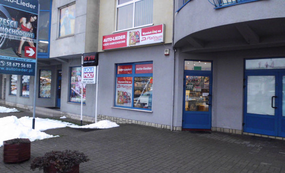 Zdjęcia sklep samochodowy Auto-Lieder w Wejherowo