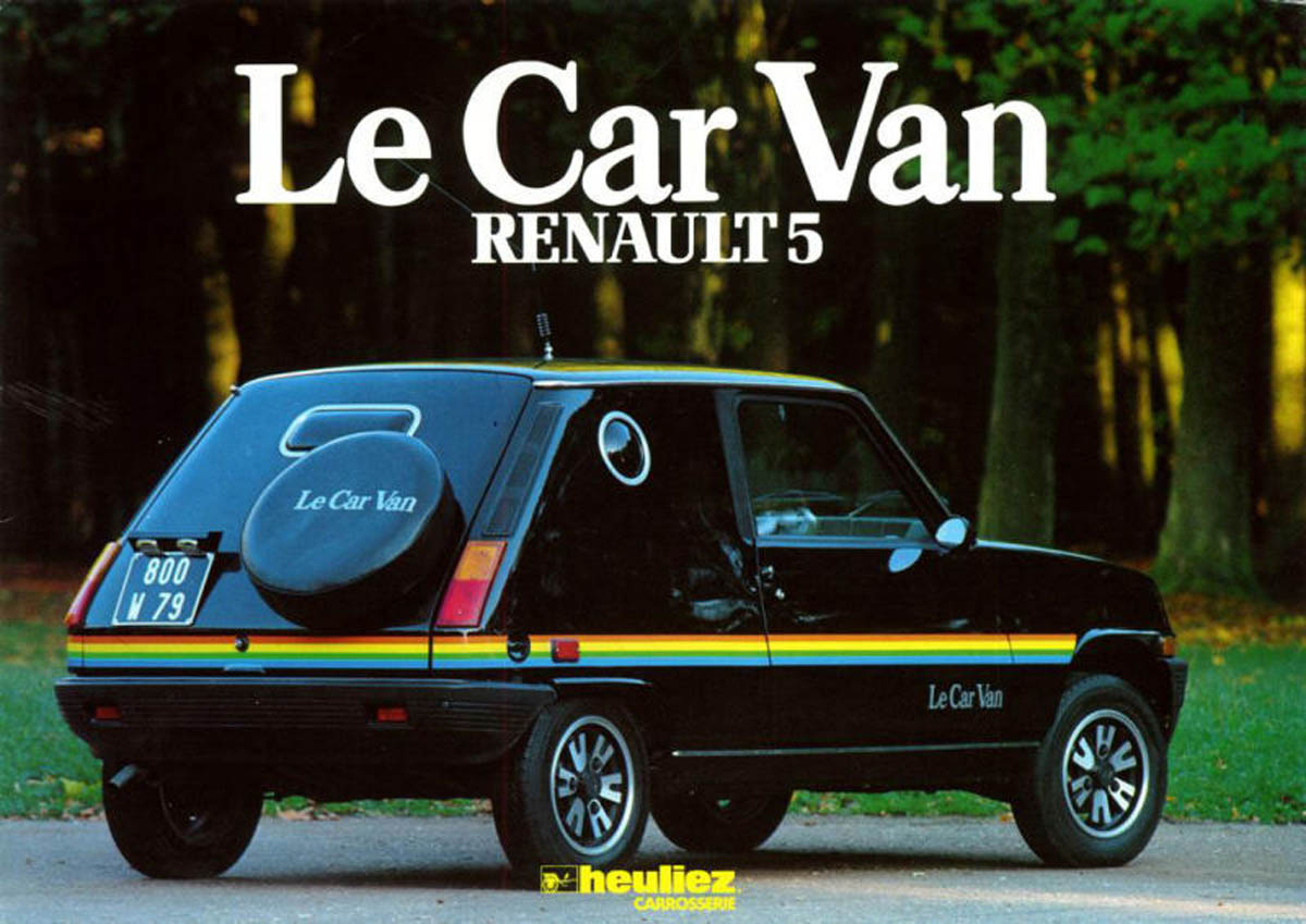 Renault 5 le Car Van