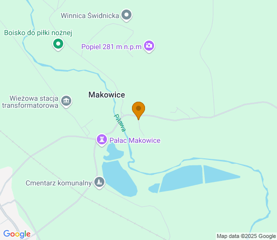 Mapa dojazdu do warsztatu samochodowego w Świdnicy