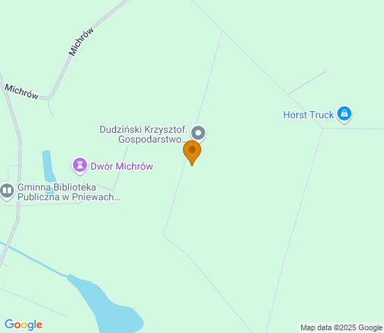 Mapa dojazdu do warsztatu samochodowego w miejscowości Michrów