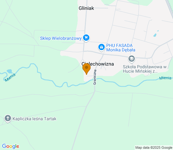 Mapa dojazdu do warsztatu samochodowego w miejscowości Mińsk Mazwoiecki