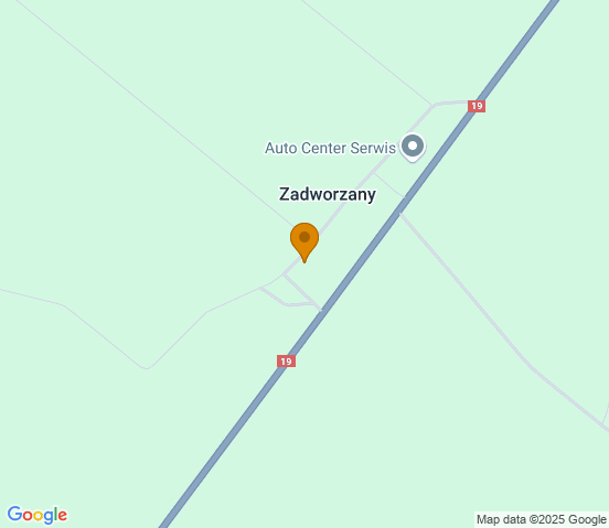 Mapa dojazdu do warsztatu samochodowego w miejscowości Sokółka